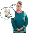 woman looking overwhelmed